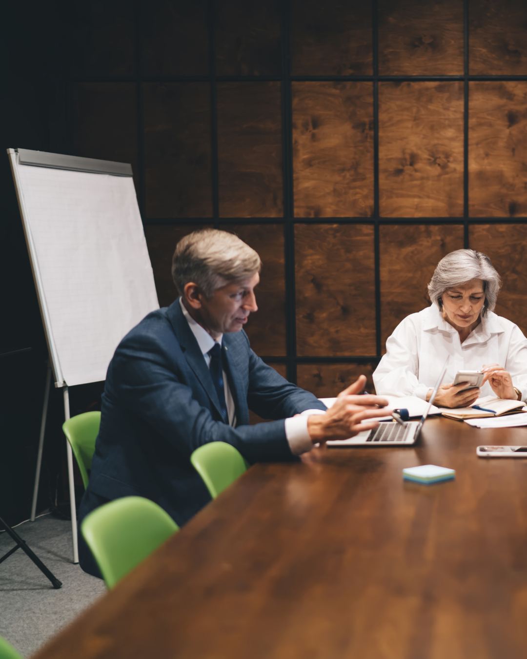 Client consultation in progress
